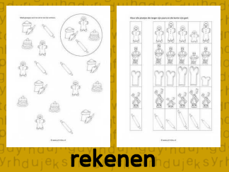 Bakker - 21 Rekenwerkbladen