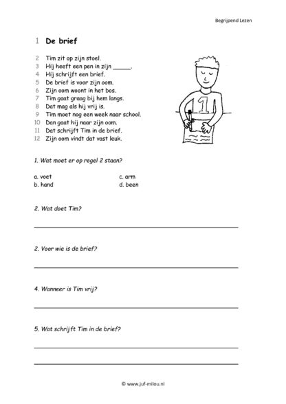 Begrijpend Lezen set 1 t/m 6 - Afbeelding 5