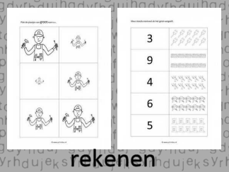 Bouwvakker - 20 Rekenwerkbladen