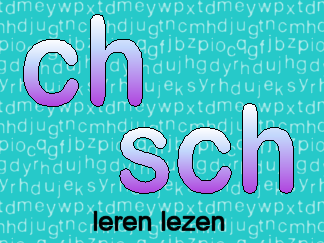 Leren lezen combinatieboekje ch sch