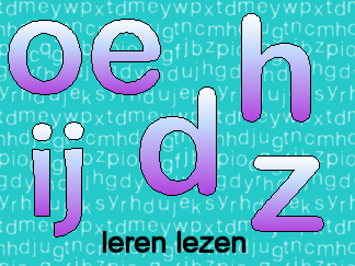 Leren lezen combinatieboekje d oe z ij h
