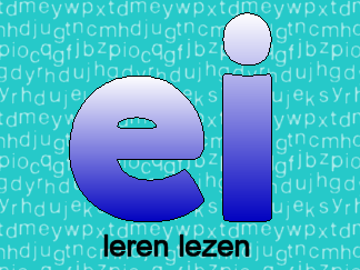 Leren lezen letter ei