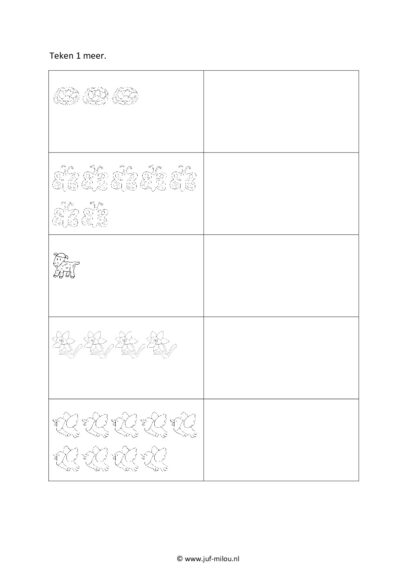 Lente - 20 Rekenwerkbladen - Afbeelding 2