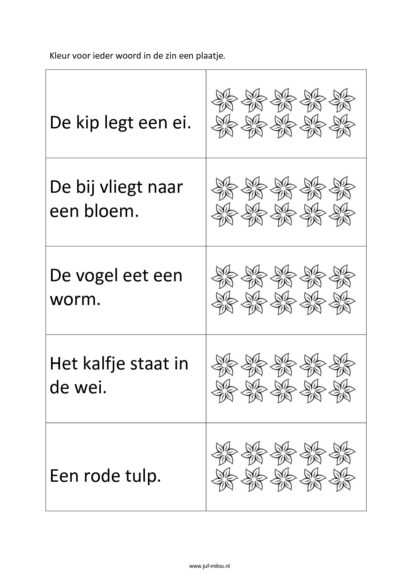 Lente - 20 Rekenwerkbladen - Afbeelding 5