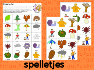 Herfst - 6 Spelletjes