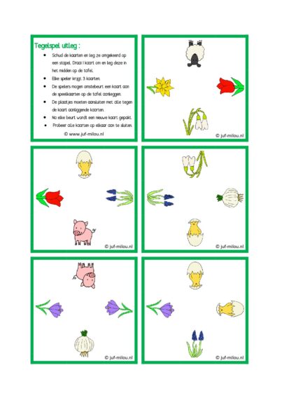 Lente - 6 Spelletjes - Afbeelding 6