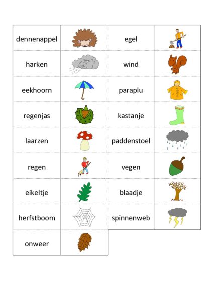 Herfst - 6 Spelletjes - Afbeelding 7