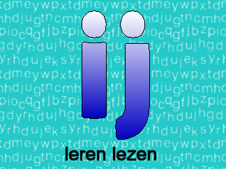 Leren lezen letter ij