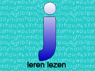 Leren lezen letter j