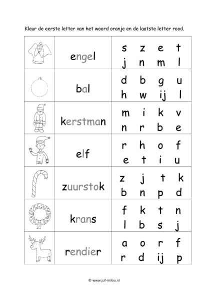 Kerstmis - 18 Taalwerkbladen - Afbeelding 2