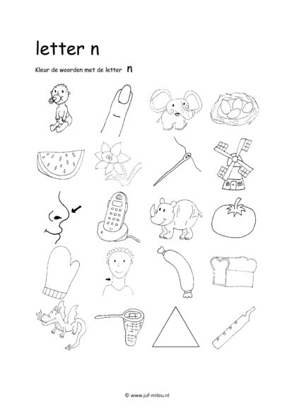 Leren lezen combinatieboekje n t ee b oo - Afbeelding 2