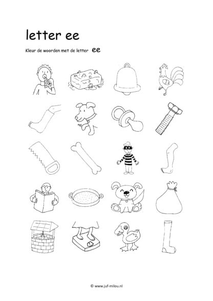 Leren lezen combinatieboekje n t ee b oo - Afbeelding 4