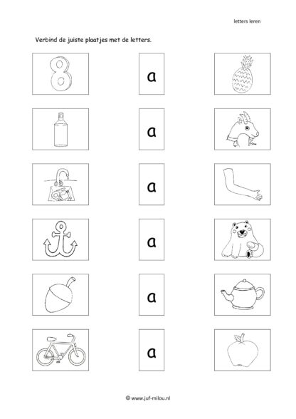 Leren lezen combinatieboekje w o a u j - Afbeelding 4