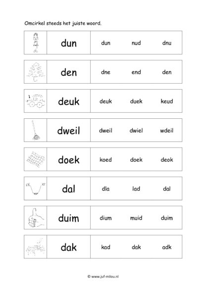 Leren lezen letter d - Afbeelding 2