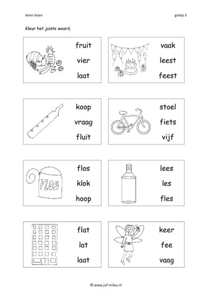 Leren lezen letter f - Afbeelding 6