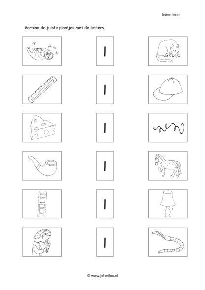 Leren lezen letter l - Afbeelding 4