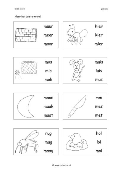 Leren lezen letter m - Afbeelding 5