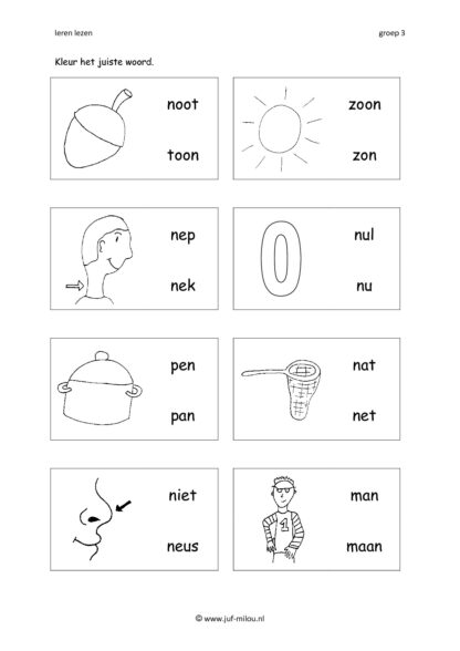 Leren lezen letter n - Afbeelding 4
