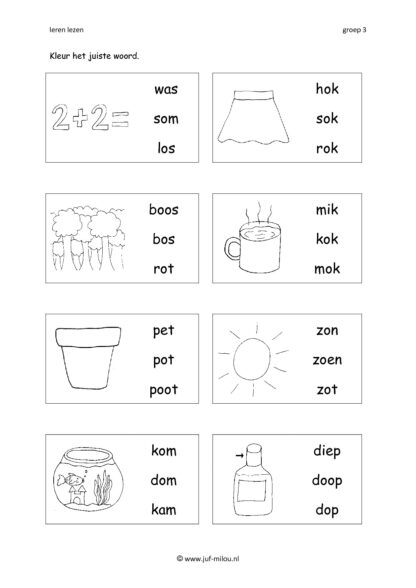 Leren lezen letter o - Afbeelding 5