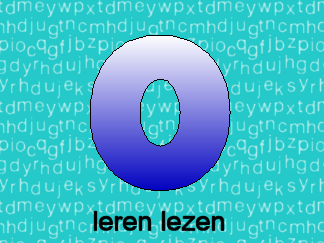 Leren lezen letter o
