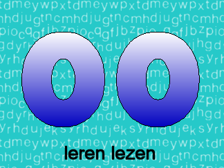 Leren lezen letter oo