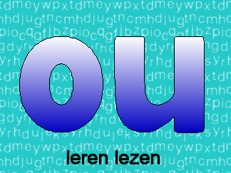 Leren lezen letter ou