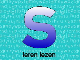 Leren lezen letter s