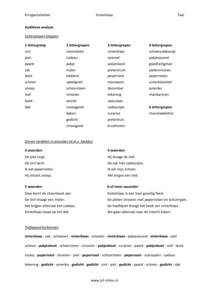 Sinterklaas - Compleet thema - Afbeelding 9