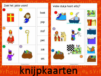 Sinterklaas - 9 Knijpkaarten