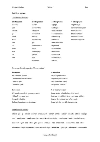Winter - Compleet thema - Afbeelding 3