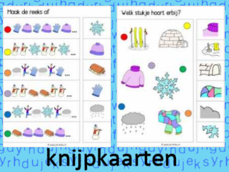Winter - 9 Knijpkaarten