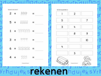 Winter - 20 Rekenwerkbladen