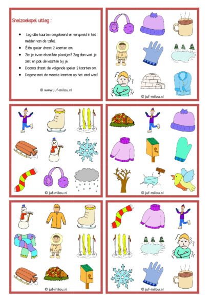 Winter - 6 Spelletjes - Afbeelding 5