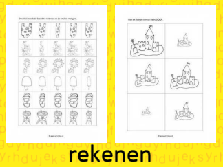 Zomer - 20 Rekenwerkbladen