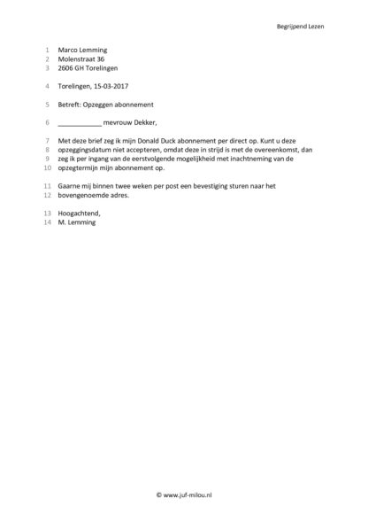 Begrijpend Lezen 1 - Afbeelding 2