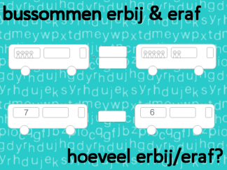 Bussommen erbij / eraf - hoeveel erbij / eraf