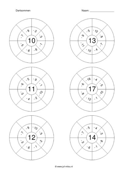 Dartsommen eraf t/m 20 - 8 - Afbeelding 2