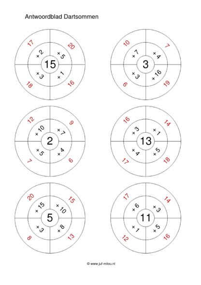 Dartsommen erbij t/m 20 - 4 - Afbeelding 3