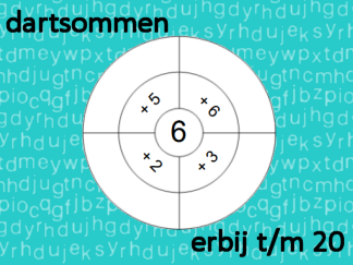 Dartsommen erbij t/m 20 - 4