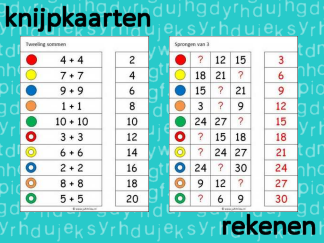 Knijpkaarten - Rekenen