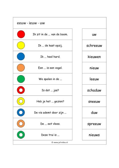Knijpkaarten - Spelling - Afbeelding 3