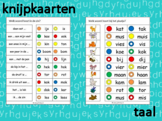 Knijpkaarten - Taal