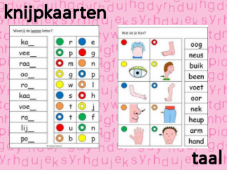 Knijpkaarten - Taal