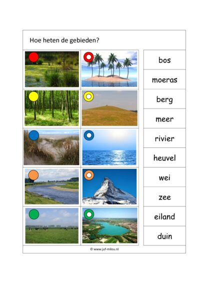 Knijpkaarten - Wereld oriëntatie - Afbeelding 3
