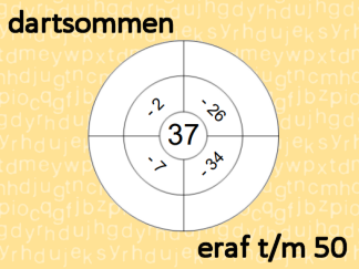 Dartsommen eraf t/m 50 - 4