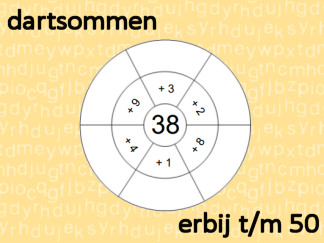 Dartsommen erbij t/m 50 - 6