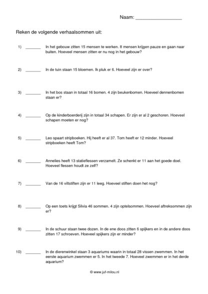 Redactiesommen eraf t/m 50 - 1 - Afbeelding 2