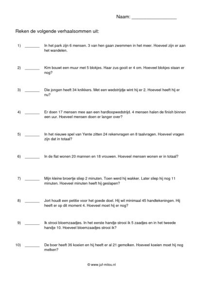 Redactiesommen erbij en eraf t/m 50 - 1 - Afbeelding 2