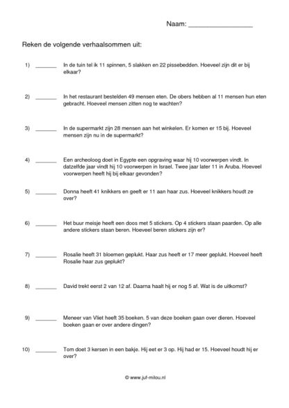 Redactiesommen erbij en eraf t/m 50 - 3 - Afbeelding 2
