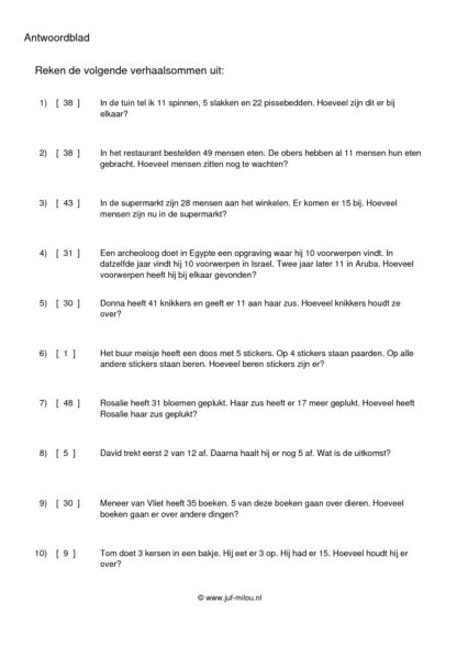 Redactiesommen erbij en eraf t/m 50 - 3 - Afbeelding 3